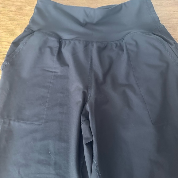 Old Navy Brown High-Rise Joggers - Picture 2 of 4